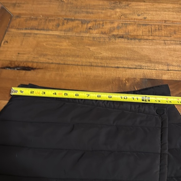 Mono B Black A-Line Puffer Skirt - Picture 5 of 6